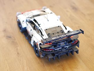 Porsche 911 tipo Lego: Maqueta montada