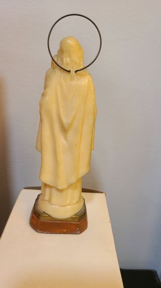 Figura San José Niño con niño Jesús. Colección 