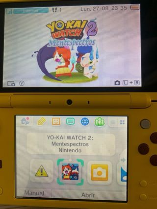 Nintendo 2DS Pikachu - Super Mario Bros 2 + Yokai