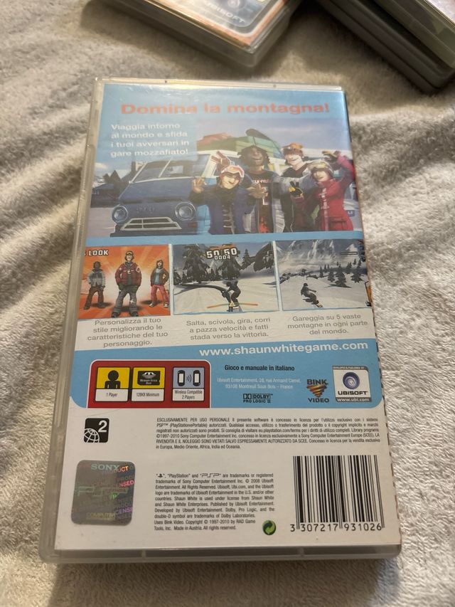 PSP - Shaun White Snowboarding