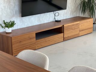 Mueble TV madera - Marrón