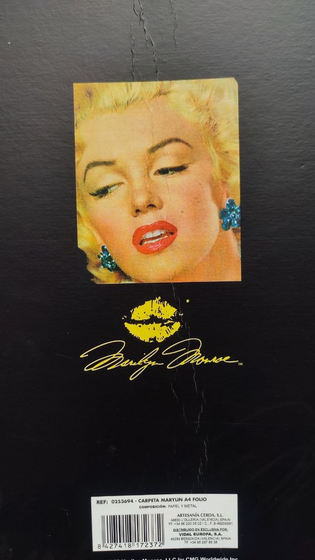 Carpeta de anillas Marilyn Monroe Pop Art