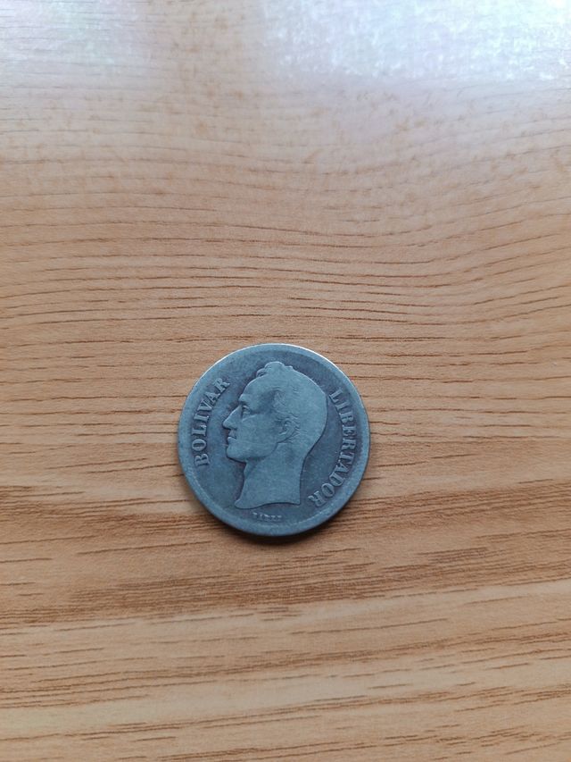 Moneda 2 Bolívares Venezuela 1919