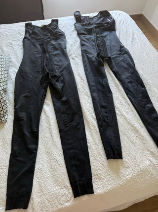 2 Fajas post-liposucción - hasta tobillos