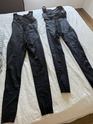 2 Fajas post-liposucción - hasta tobillos