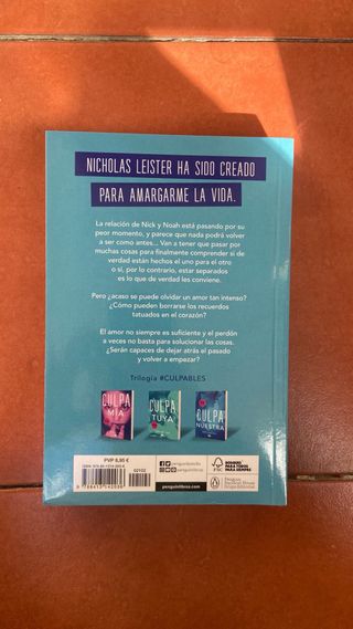 Estuche Trilogía Culpables (Culpables)
