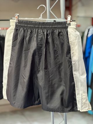 Shorts Puma Negro-Blanco