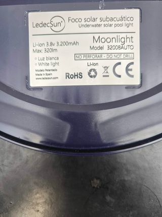 Foco solar LedecSun MOONLIGHT