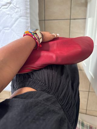 Bolso bandolera rojo