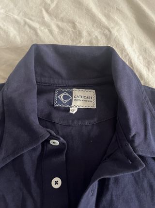 Polo Cathcart Azul Marino XS vintage