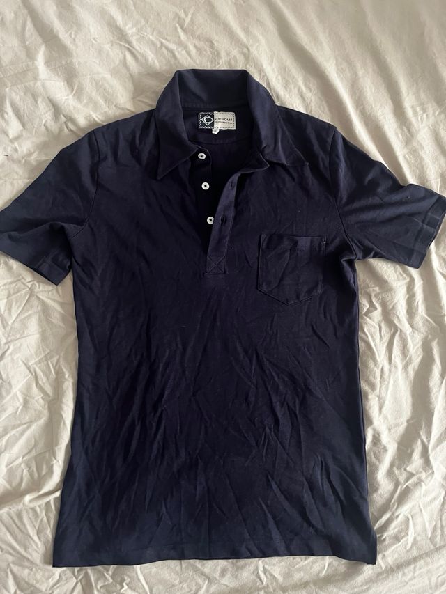 Polo Cathcart Azul Marino XS vintage