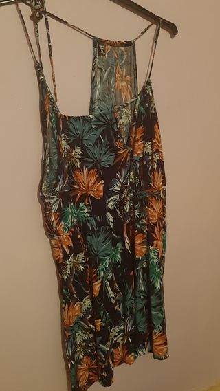 Vestido estampado flores - Talla única