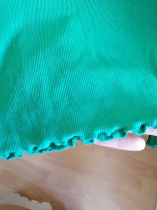 Camiseta manga corta verde