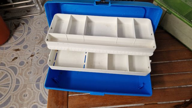 Caja pesca Evia - Azul