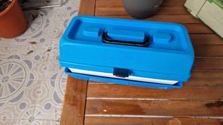 Caja pesca Evia - Azul