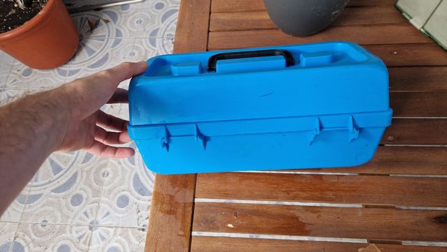 Caja pesca Evia - Azul