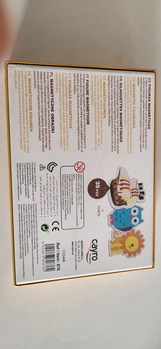 Imanes figuras infantiles (35uds)