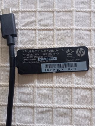 HP Adaptador USB-C