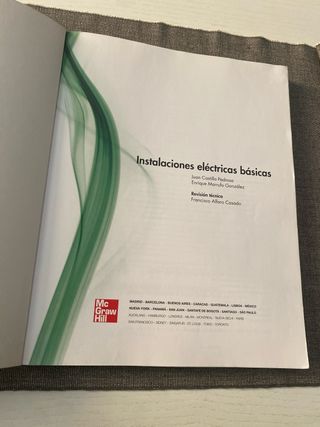 INSTALACIONES ELECTRICAS BASICAS.GRADO MEDIO