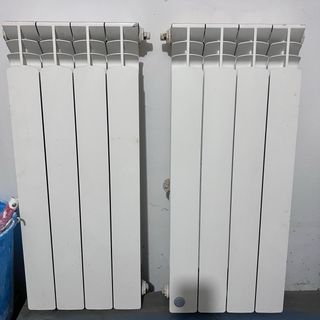 2 Termosifoni Bianchi in Metallo