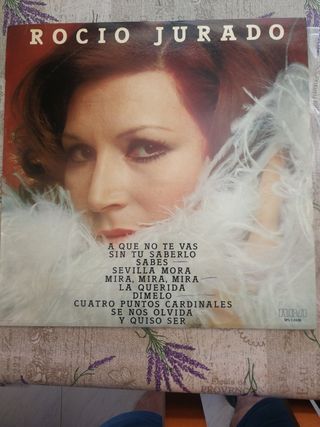 4 lps Disco Rocío Jurado: A que no te vas