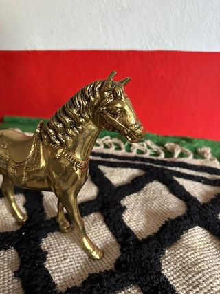 Escultura caballo bronce