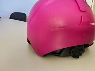 Casco esquí niña rosa
