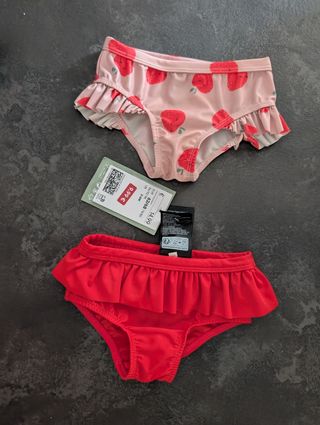Costume Bambina 2pz - Rosa e Rosso