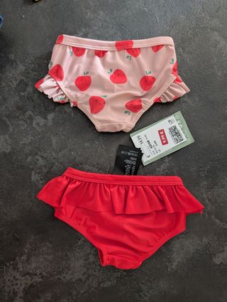 Costume Bambina 2pz - Rosa e Rosso