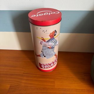 Lata Colgate vintage