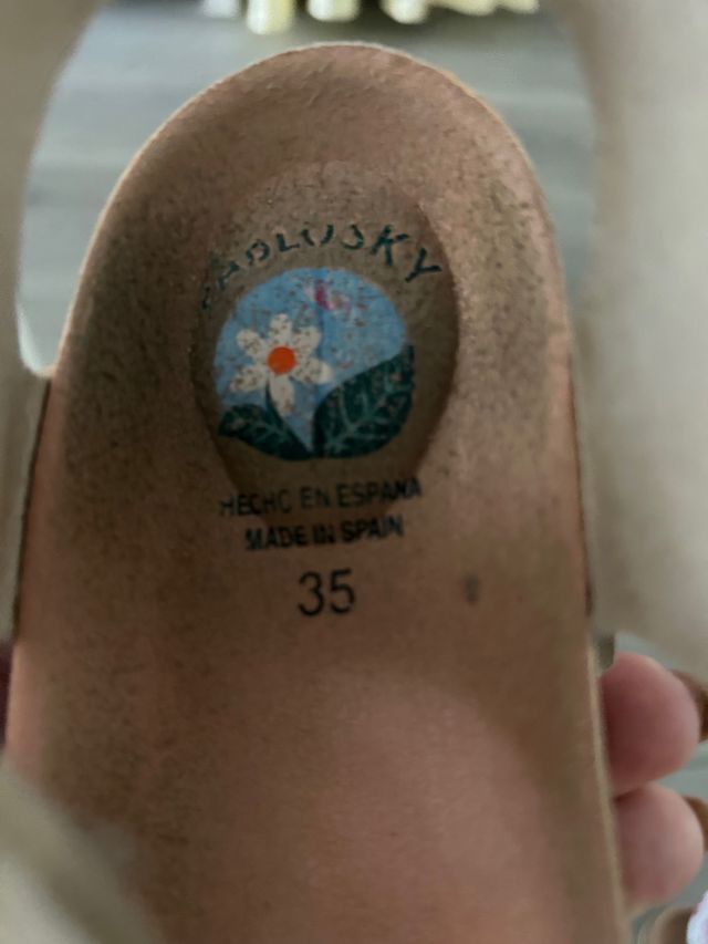 Sandalias Pablosky niña blancas