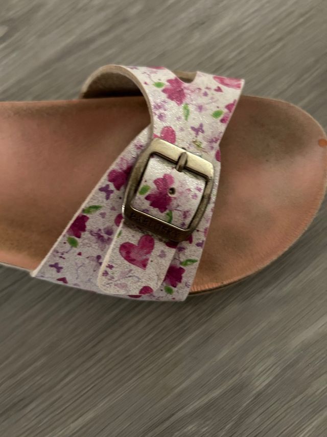 Sandalias Pablosky niña blancas