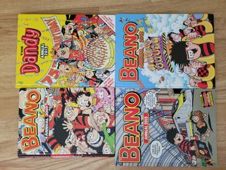 Lote de Beano Annuals 2007/2015/2016 y Dandy 2013
