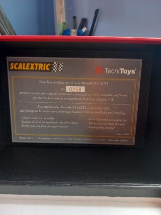 Scalextric Porsche 911 GT1 Tecnitoys