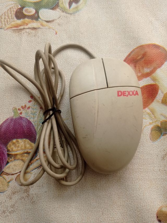 Ratón Dexxa - Beige/Gris