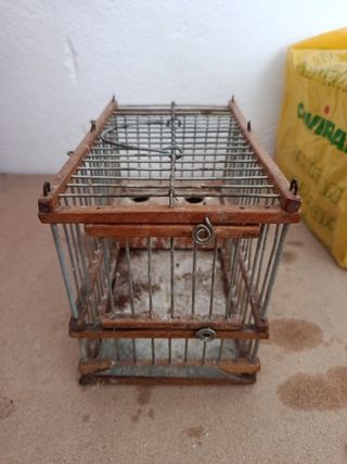 Jaula pajaros vintage