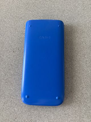 Calculadora CASIO azul