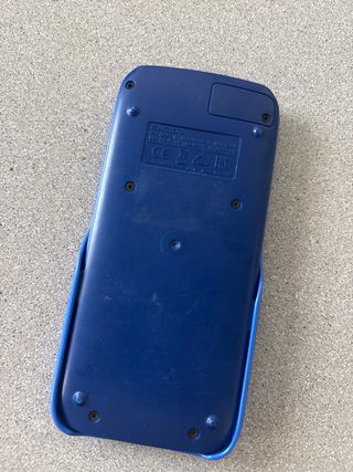Calculadora CASIO azul