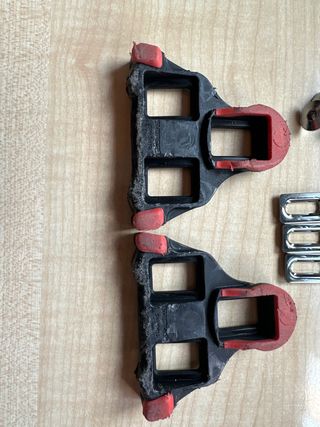 Calas Shimano SPD-SL rojas