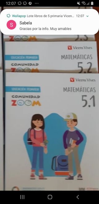 Libro matemáticas 5