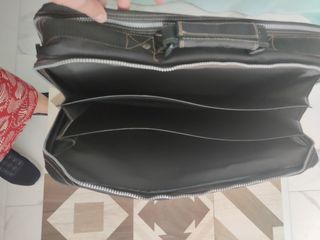 Bolso bandolera negro - Portadocumentos