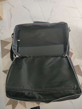 Bolso bandolera negro - Portadocumentos