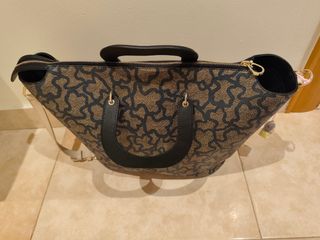 Bolso Tous marrón-negro original
