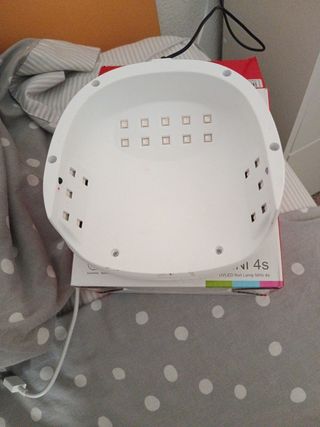 Lámpara uñas UV/LED blanca