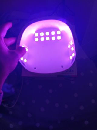 Lámpara uñas UV/LED blanca