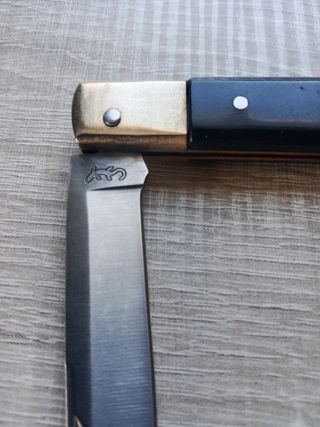 Cuchillo Acero Inoxidable Latón