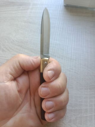 Cuchillo Acero Inoxidable Latón