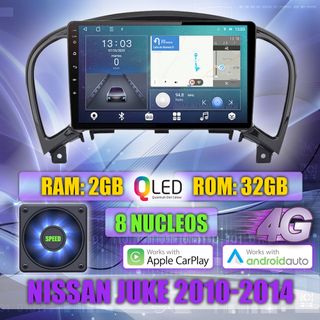 PANTALLA GPS NISSAN JUKE 2010-2014 CARPLAY ANDROID
