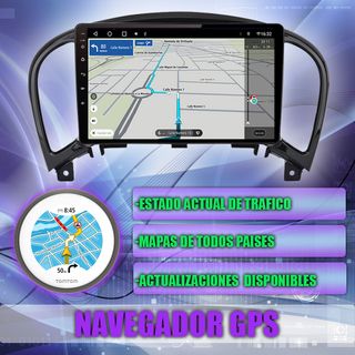 PANTALLA GPS NISSAN JUKE 2010-2014 CARPLAY ANDROID