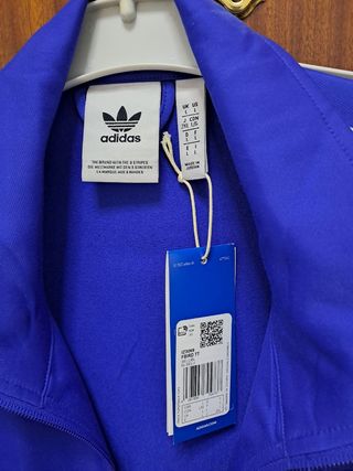 Chaqueta Adidas chándal azul talla L